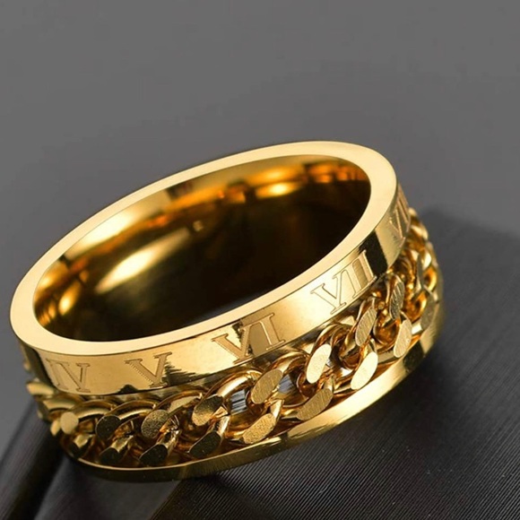 Stress relieving custom made mens ring! Wear everyday never fade guarantee! Wow! - Picture 2 of 4